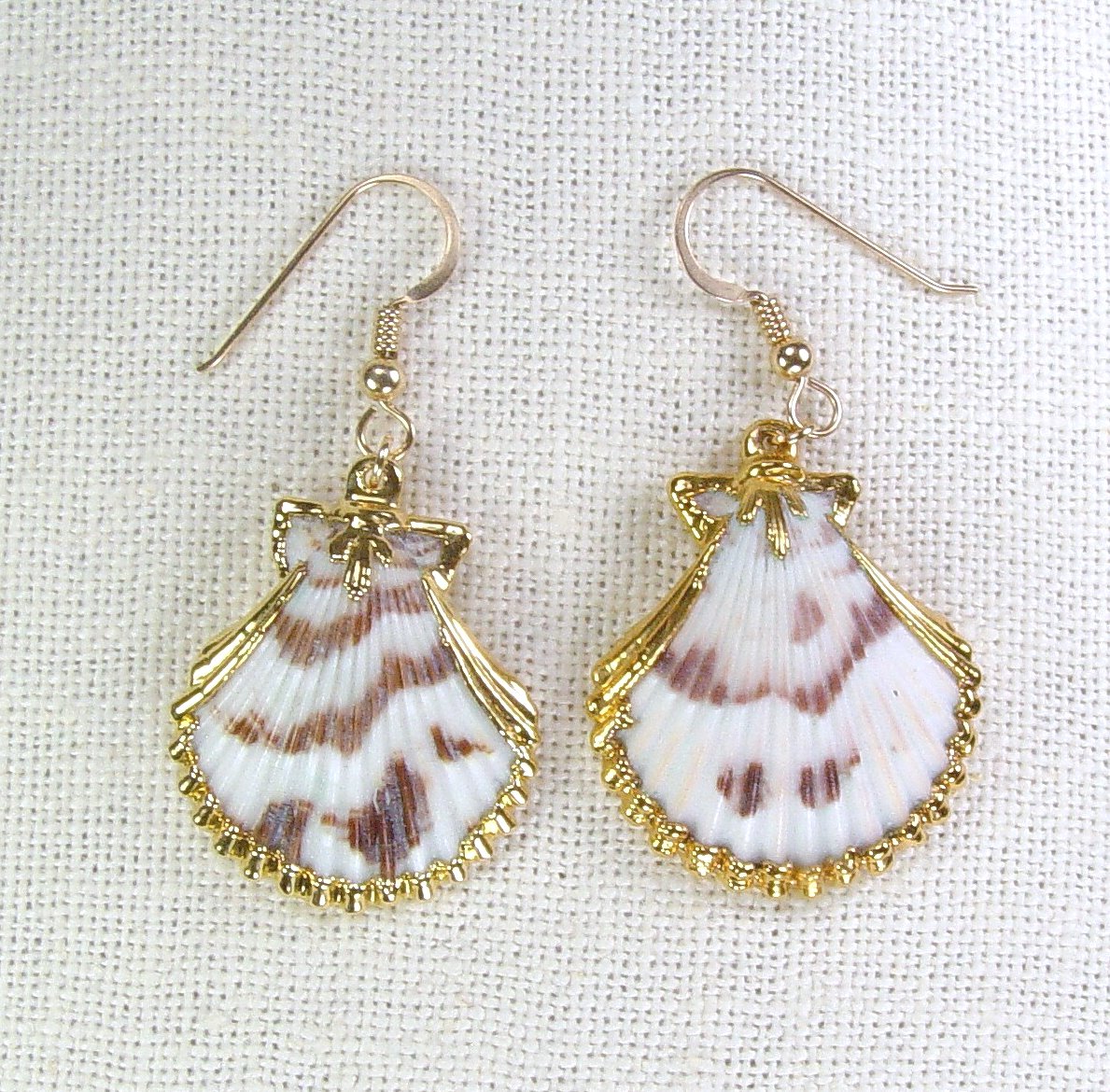 Scallop Shell Earrings
