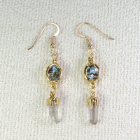 Quartz Crystal Earrings