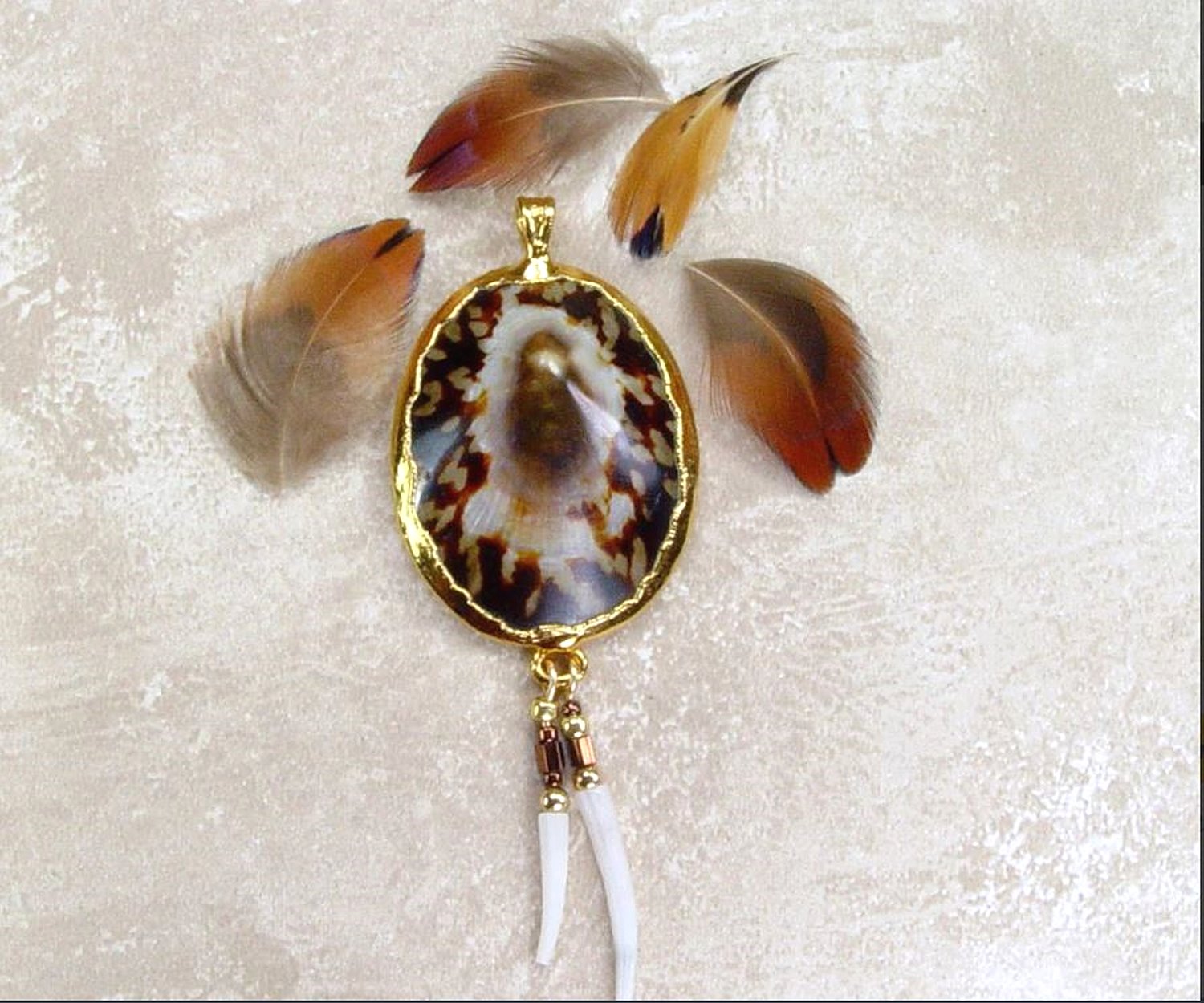 Limpet Shell Pendant