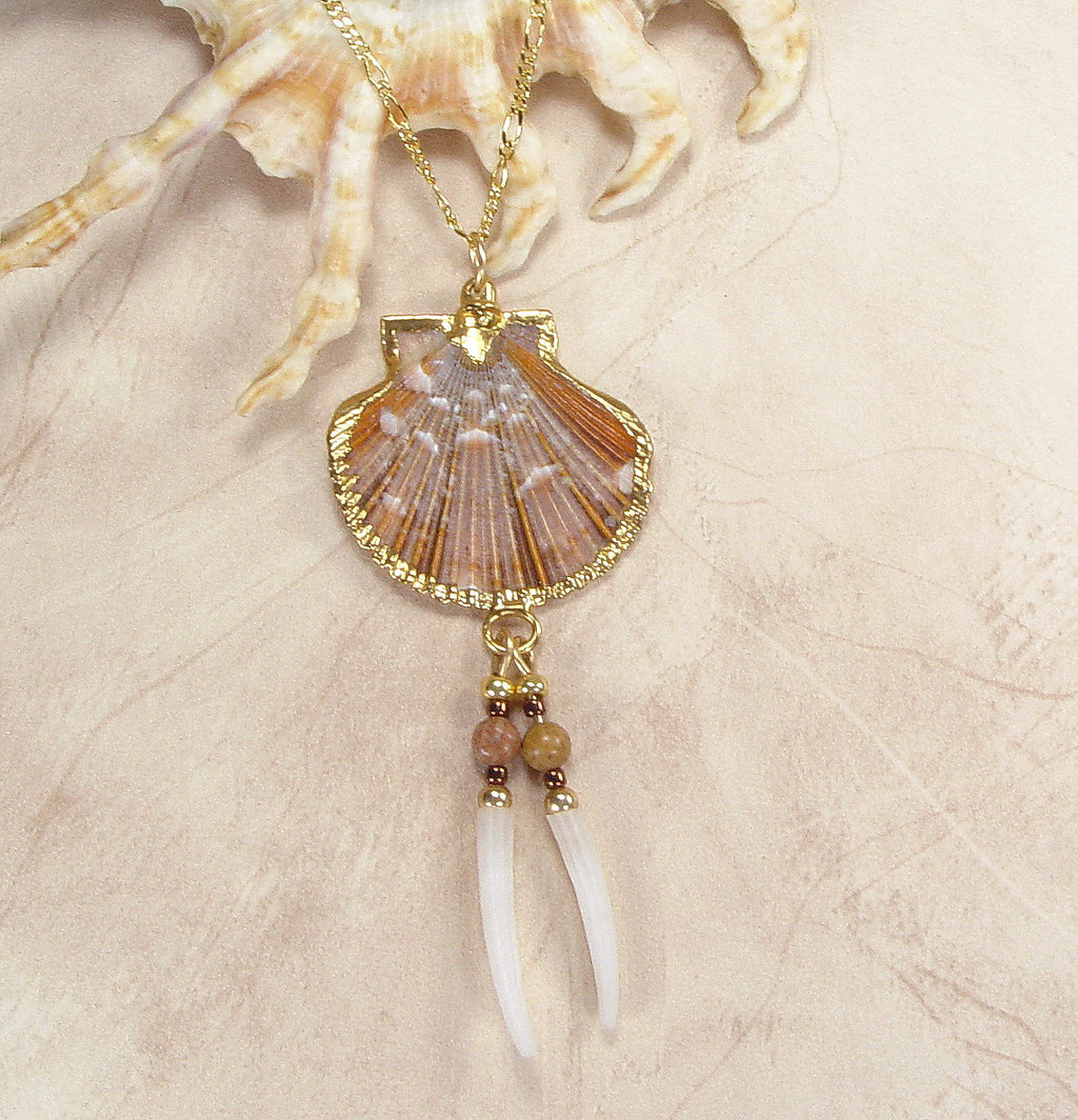Shell Seeker Pendant Necklace | Mornington Sea Glass