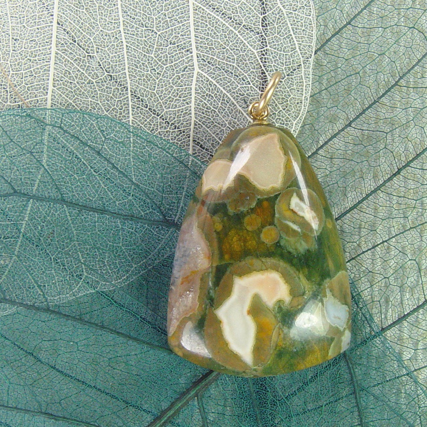Rainforest Jasper Pendant