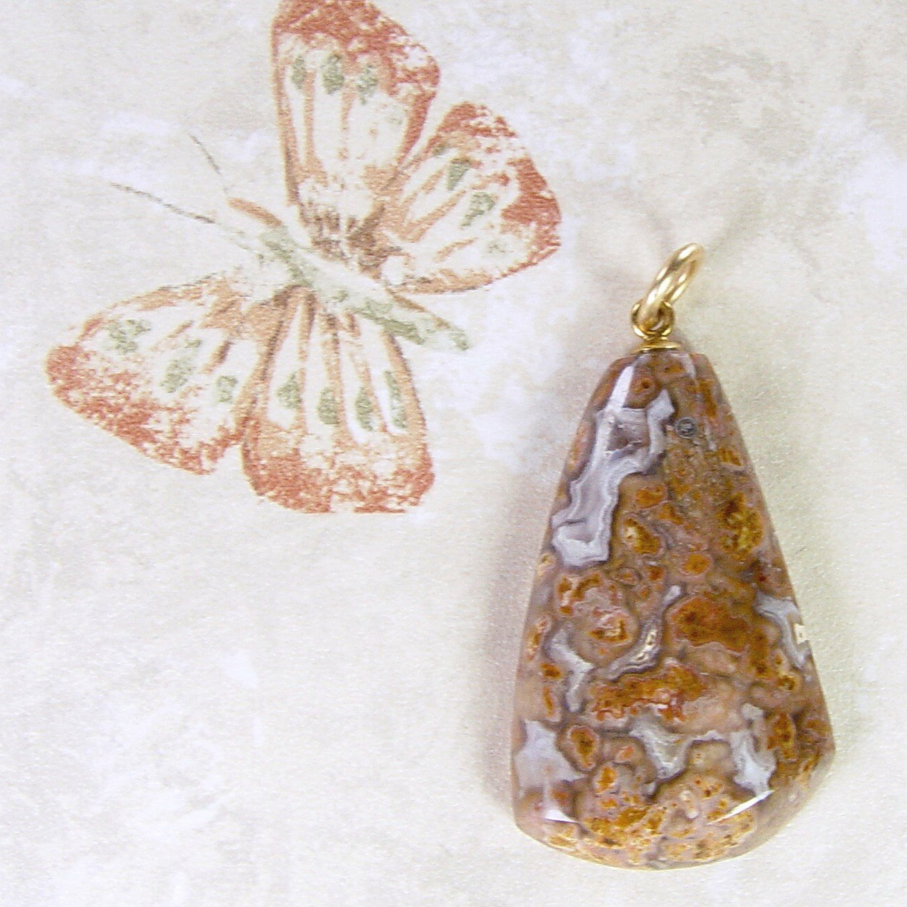 Moss Agate Pendant