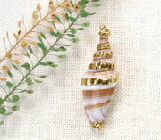 Spiral Seashell Pendant
