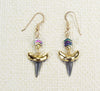 Fossil Shark Tooth Earrings